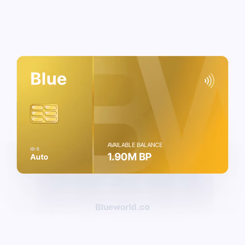 Blue Wallet #5