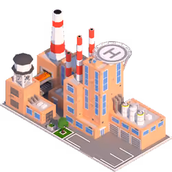 Smelter Plant #138 X 144 Y 388