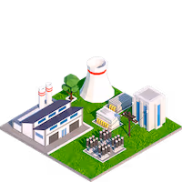 Power Plant #105 X 428 Y 292