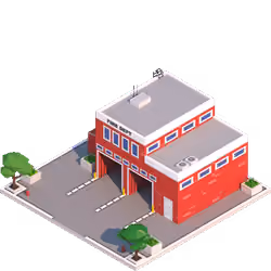 Fire Station #44 X 410 Y 370