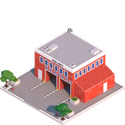 Fire Station #142 X 126 Y 169