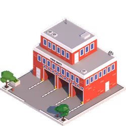 Fire Station #43 X 318 Y 448