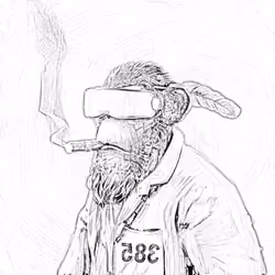 Sketchy Old Ape #533