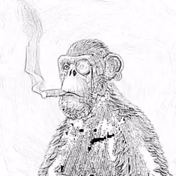 Sketchy Old Ape #285