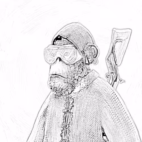 Sketchy Old Apes