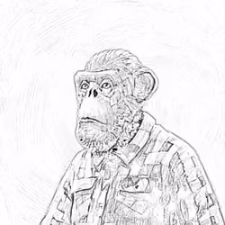 Sketchy Old Ape #295