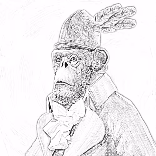 Sketchy Old Apes