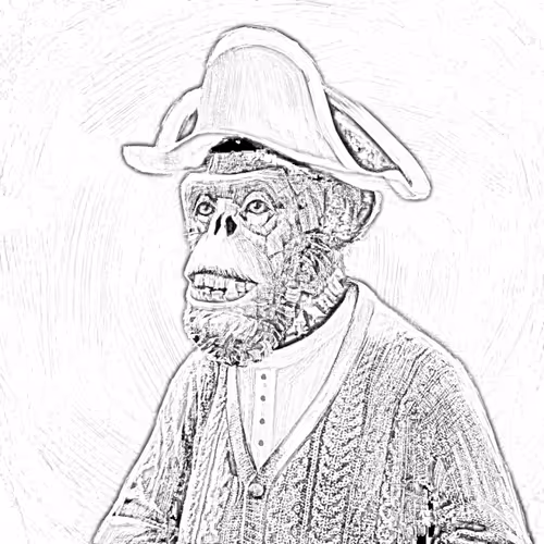 Sketchy Old Apes