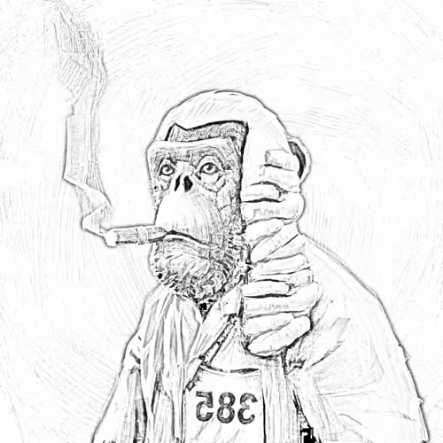 Sketchy Old Apes