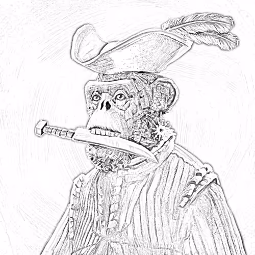 Sketchy Old Apes