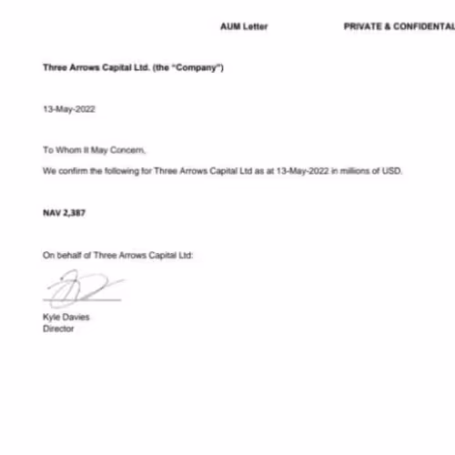 3ac Funds Letter