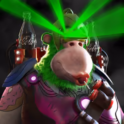 Super Fat Ape - Alpha #1058