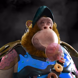 Super Fat Ape - Alpha #186