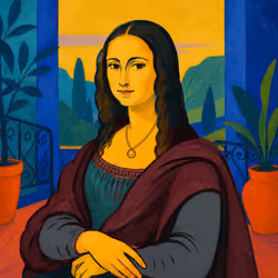Fauvist Mona Lisa #837