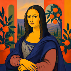 Fauvist Mona Lisa #754