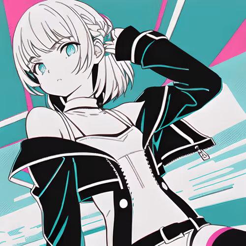 Graffiti Lines Girl