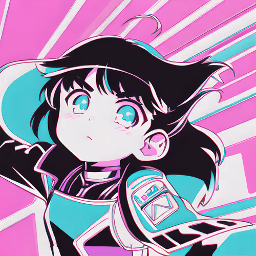 Graffiti Lines Girl