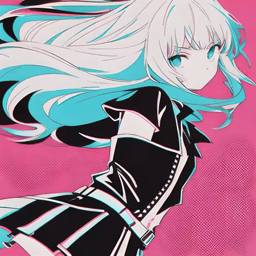 Graffiti Lines Girl