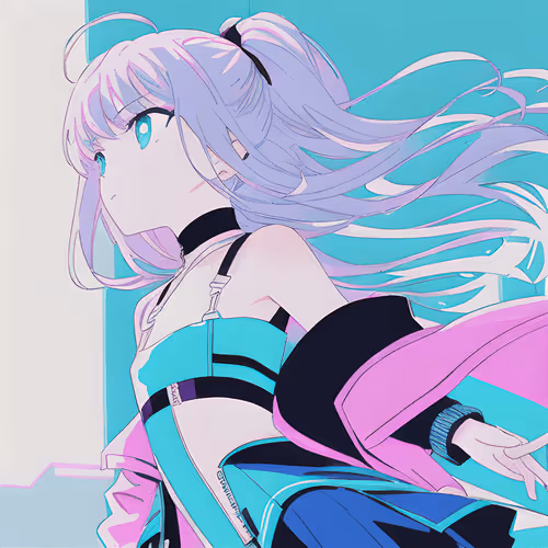 Graffiti Lines Girl