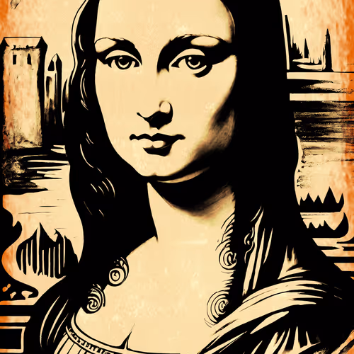 Fifty Shades of Mona Lisa #1