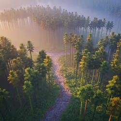 Cities of the Empire of Dja #173 — Bamboo grove Arashiyama