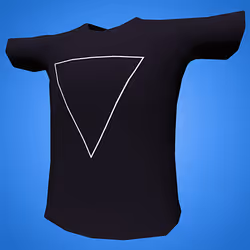 3LAU White Triangle Tee