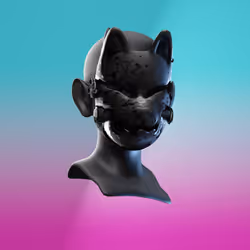 Black Sakura Mask