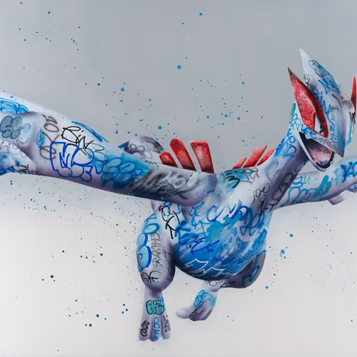 The Shining Vandalized Lugia