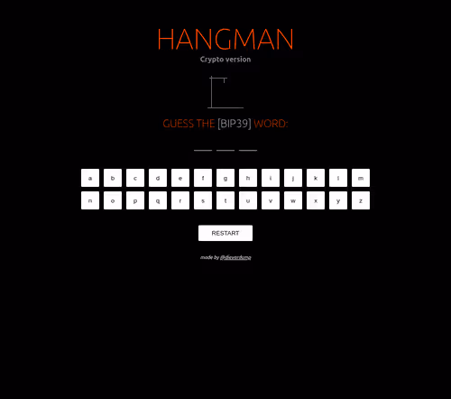 HANGMAN [crypto version] #8