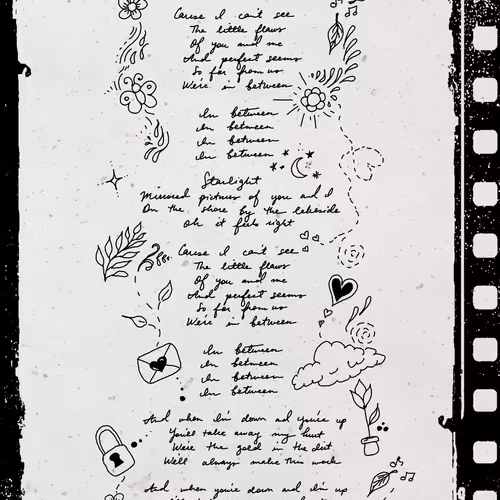 In Between Lyric Sheet By Sozi