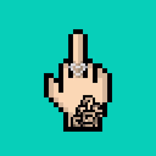 The Finger NFT #3831