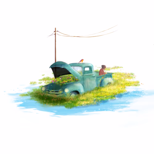 An old car!