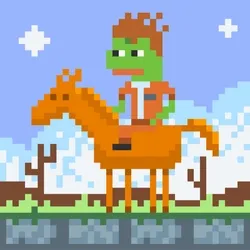 Pepe On a Horse #801