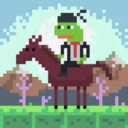 Pepe On a Horse #128