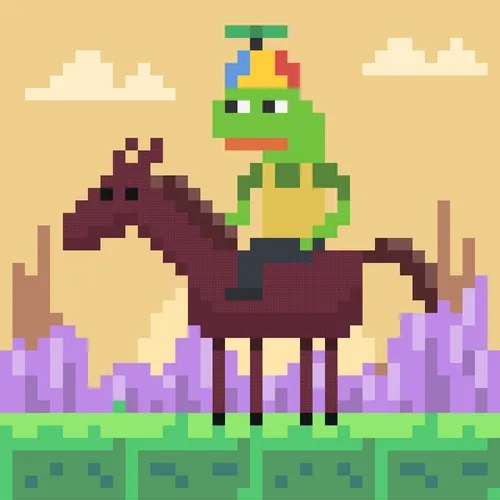 Pepe On A Horse