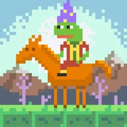 Pepe On a Horse #140