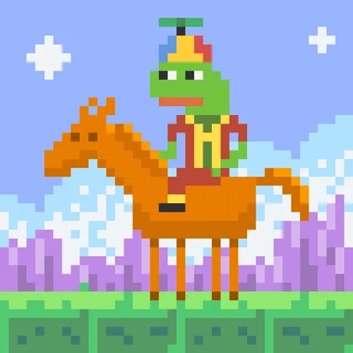 Pepe On a Horse #181