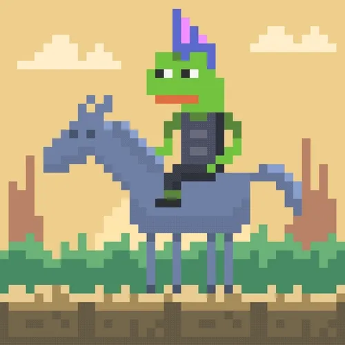 Pepe On a Horse #159