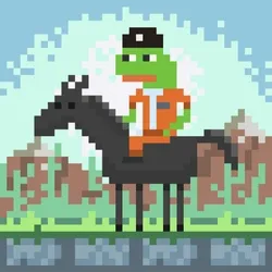 Pepe On a Horse #354