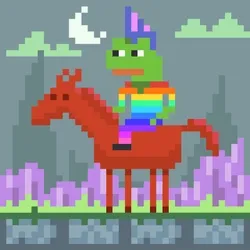 Pepe On a Horse #718