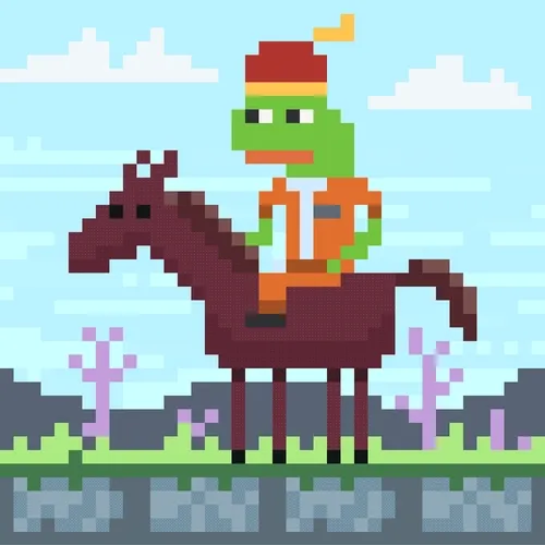 Pepe On a Horse #394