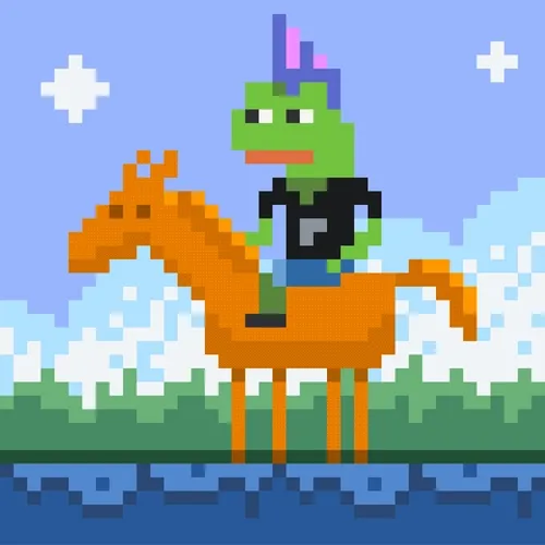 Pepe On a Horse #407