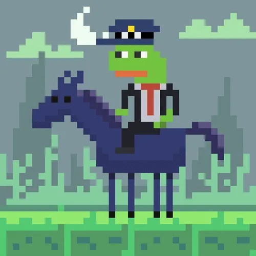 Pepe On A Horse