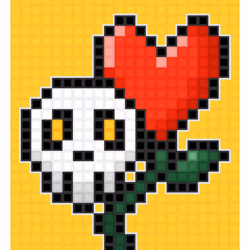 Kawaii Skull Art 2025