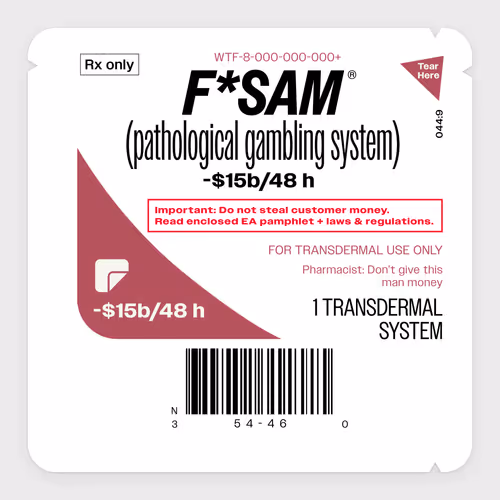 F*SAM - FOR TRANSDERMAL USE ONLY