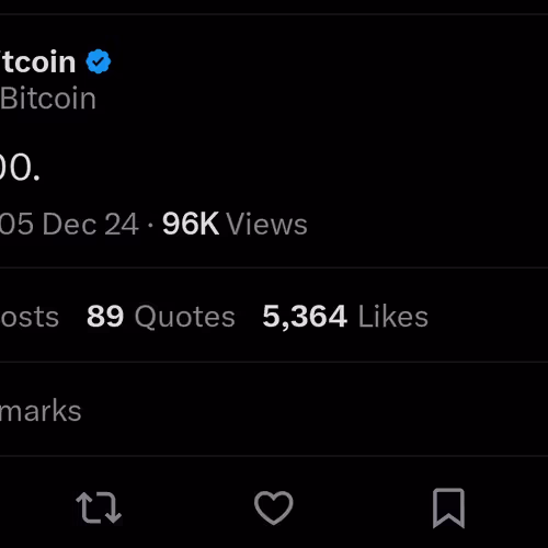 100k Bitcoin