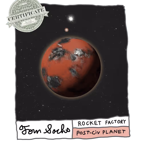 Tom Sachs Final Frontier Planets