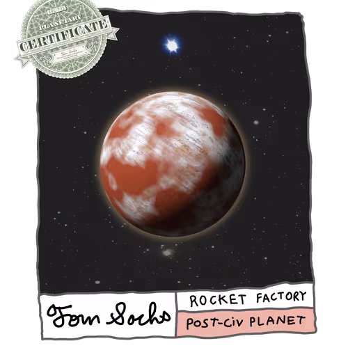Tom Sachs Final Frontier Planets