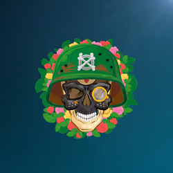 Calavera #360 - Juan Moises Foster Bautista