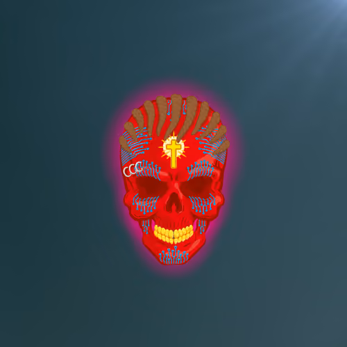 Calavera #134 - Alexis Samuel Salamanca